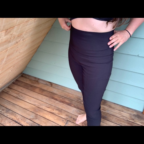 Black maternity pants with stretch size small - Picture 1 of 5